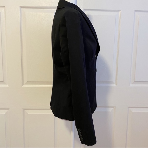 New York & Company Black Stretch 2 Button Blazer - Picture 5 of 7